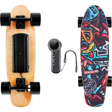 Caroma 27.5 Inch 350W Electric Skateboard Cruiser Skateboard